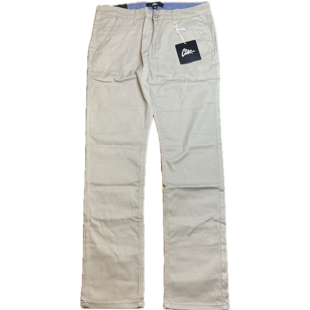 CLSC - Men’s Chino Pants - Khaki - Size 34x32 - NWT